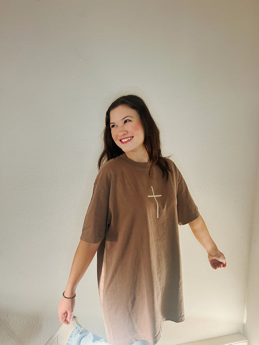 Cross + Jesus Loves you Tee