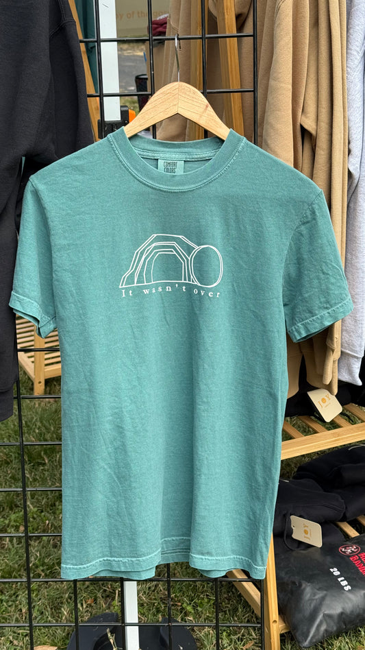 It wasn’t over Tee