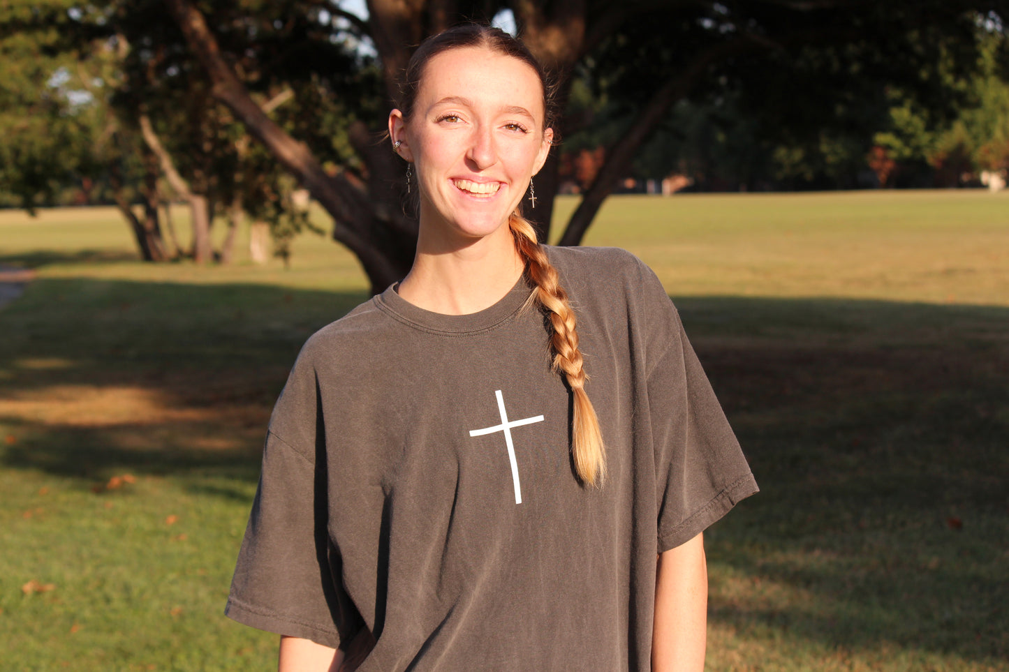 Cross + Jesus Loves you Tee