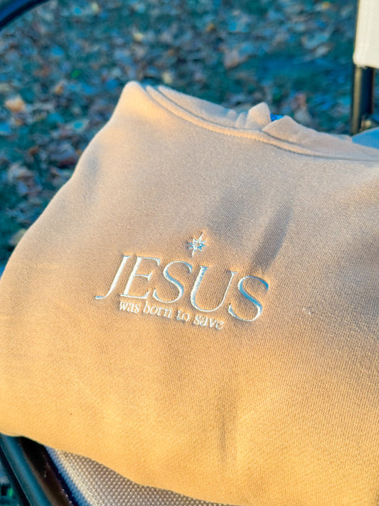 Jesus Born to Save Hoodie